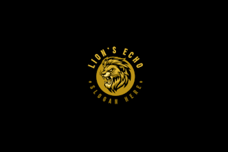do lion, mascot, powerful, bold, fierce, strength, animal and emblem logo design