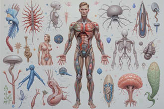 do medical, scientific and biology illustrations for you