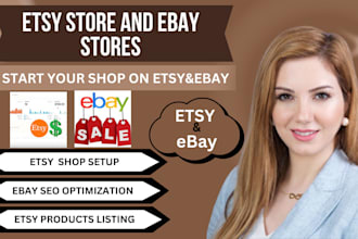 build etsy shop, etsy promotion and ebay store promotion