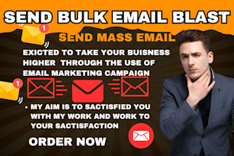 send bulk email, bulk email blast, cold email, mailchimp, email marketing