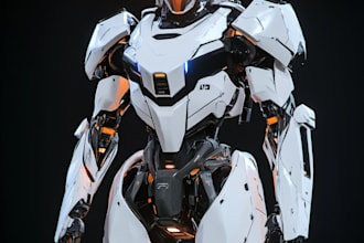 do your mecha robot fanart or original in digital artwork