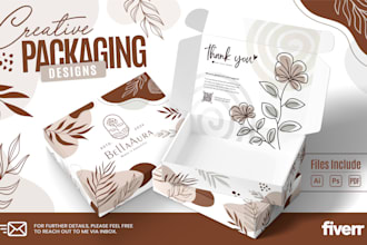 do product packaging box design, box design, mailer box, subscription box and 3d
