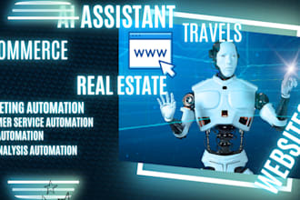 build ai assistant, volp, ai sdr , saas for real estate  ecommerce and travel