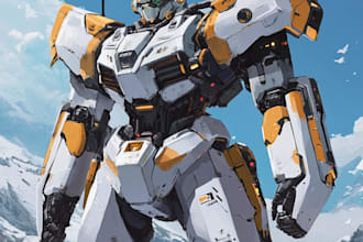 do gundam, mecha robot character from your imagination