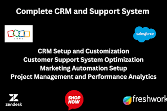 do freshdesk freshsales zendesk zoho desk salesforce zoho CRM support system