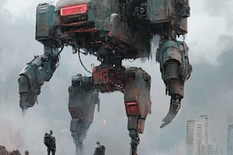 desing a gundam, transformer, robot, armor, mecha