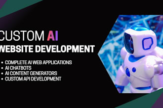 create ai powered websites, chatbots, integrations for business
