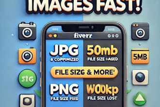 resize and compress images for web and ecommerce