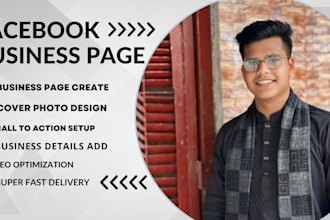 create and set up, and manage your facebook page, and run targeted ads