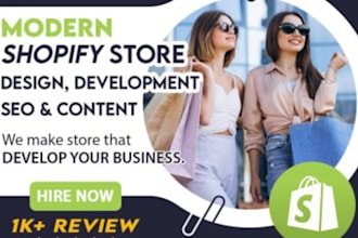 design, build, and optimize your shopify dropshipping store high conversions
