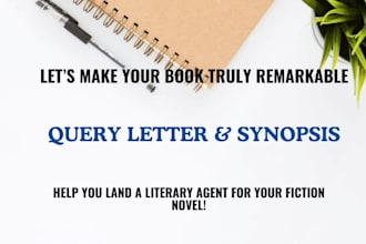 write a perfect fiction and nonfiction book synopsis or query letter