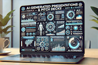 create ai generated engaging and professional presentations