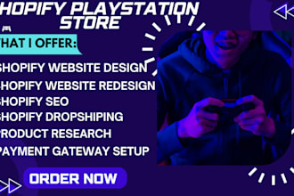 design shopify playstation store  game website xbox shopify website