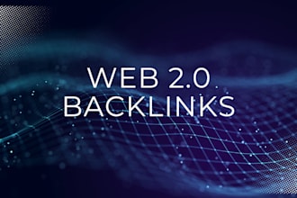 manually create 50 web 2 0 backlinks on high authority sites