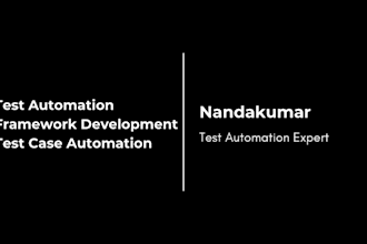 do test automation development