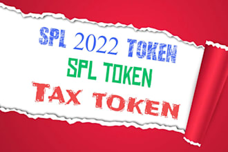 develop blockchain spl token spl 2022 tax token on solana