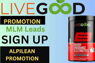 do livegood affiliate promotion, affiliate link promotion, mlm marketing