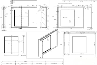 do machine design 3d modeling and assembly detailed 2d drawings and mfg drawing