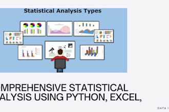 comprehensive statistical analysis and reporting with python, excel, r, and spss