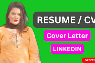 provide professional resume, CV writing service