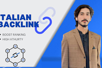 provide da90 dofollow SEO backlinks for google italy