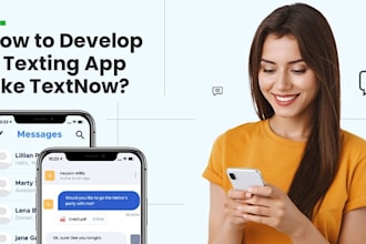develop linphone app for android and IOS device textnow app textplus app clone