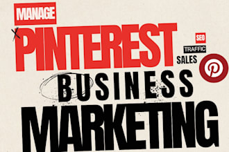 manage business pinterest marketing and product pin SEO for traffic