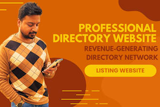 design a professional directory website