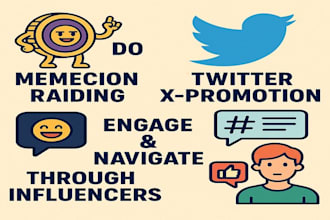 do memecion raiding twitter xpromotion engage and navigate through influencers
