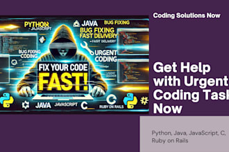 do urgent tasks in python,java,javascript,c and ruby on rails