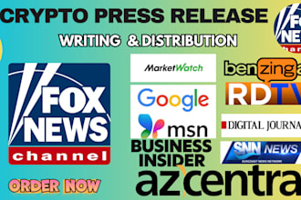 do usa newsworthy press release article writing, crypto, defi, coin, fintech pr