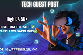 publish tech guest post on high da technology websites