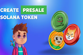 do solana token, solana staking website, presale website, solana smart contract