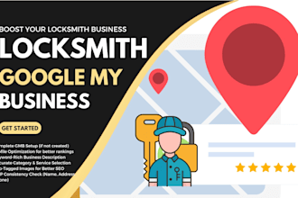 set up and optimize your google my business for locksmiths