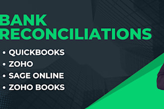 do reconciliations on quickbooks , sage and xero
