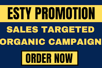 do etsy shop campaign boost traffic ebay redbubble enhance marketing promotion