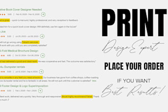 design premium custom postcard high quality print ready designs