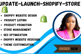 update launch your shopify store shopify dropshipping edit shopify store