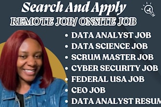search and apply data analyst job IT scrum master application data science job