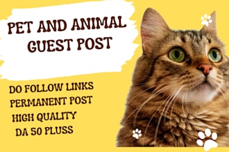write and publish pet and animal guest post