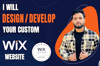 design, develop, or redesign a professional wix website for your business