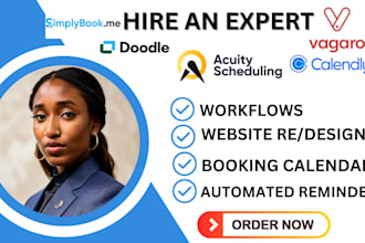 setup appointment booking calendly square vagaro acuity scheduling simplybook me