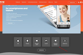 develop mobile linphone app, softphone app, twilio, voip calling app