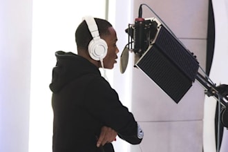 be your male vocalist for love song, drill lyric, worship , hip pop, gospel, rap