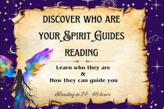 cast discover your spirit guides,  learn who they are and how they can guide you