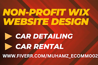 non profit wix website redesign wix online course website wix business website