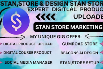 do stan,store, beacons ai, and also upload your beautiful course professionally