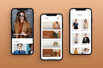 develop live shop app, live commerce app, ecommerce app, marketplace app, ar app