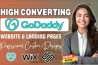 godaddy website redesign godaddy website, godaddy airo landing page design