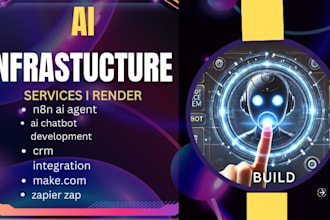 build infrastructure ai agent, gpt4, business ai cloud bot, ai cold calling